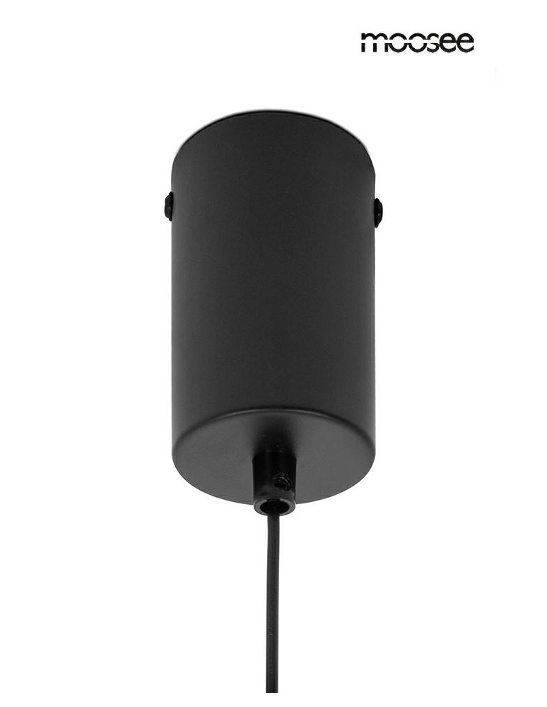 Pendant lamps spheres - MOOSEE ROCIO pendant lamp black (MSE010100340) - product kolory-swiatla.pl 8