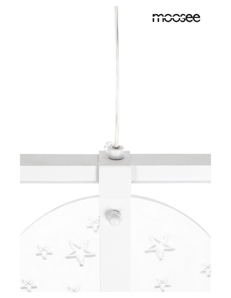 Designer pendant lamps - MOOSEE STARS pendant lamp white (MSE010100343) - product kolory-swiatla.pl 6