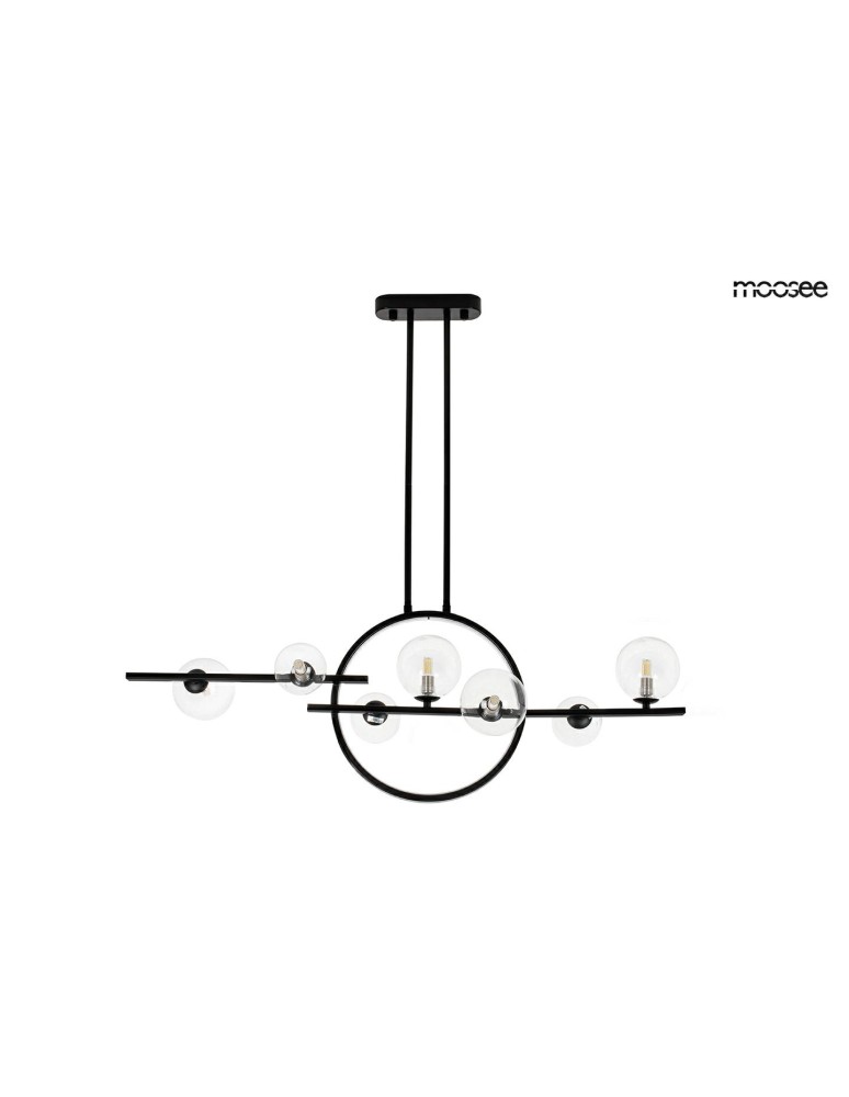 Pendant lamps spheres - MOOSEE pendant lamp ALURE LINE TWIN 90 black (MSE010100346) - product kolory-swiatla.pl 1