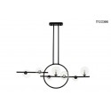 MOOSEE lampa wisząca ALURE LINE TWIN 90 czarna (MSE010100346)