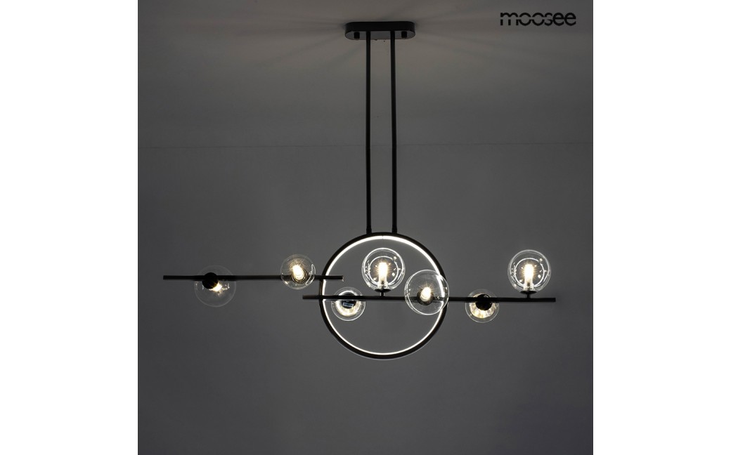 MOOSEE lampa wisząca ALURE LINE TWIN 90 czarna (MSE010100346)