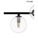 MOOSEE lampa wisząca ALURE LINE TWIN 90 czarna (MSE010100346)