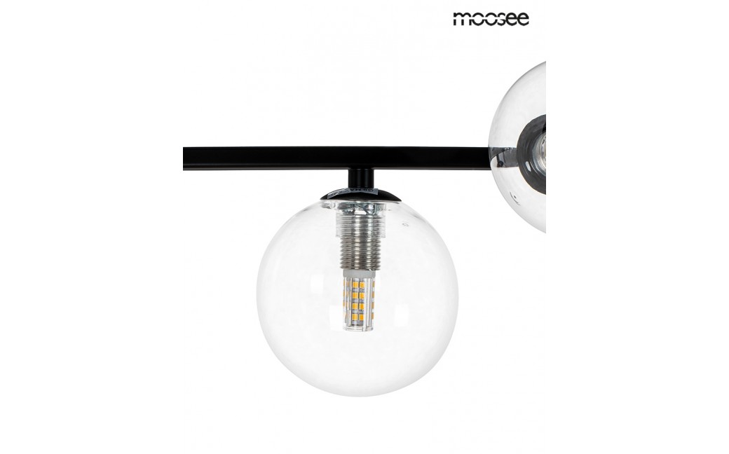 MOOSEE lampa wisząca ALURE LINE TWIN 90 czarna (MSE010100346)