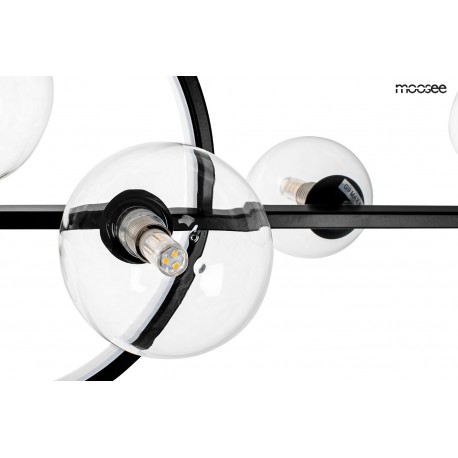 MOOSEE lampa wisząca ALURE LINE TWIN 90 czarna (MSE010100346)