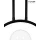 MOOSEE lampa wisząca ALURE LINE TWIN 90 czarna (MSE010100346)