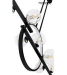 Pendant lamps spheres - MOOSEE pendant lamp ALURE LINE TWIN 90 black (MSE010100346) - product 7