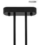 Pendant lamps spheres - MOOSEE pendant lamp ALURE LINE TWIN 90 black (MSE010100346) - product 8
