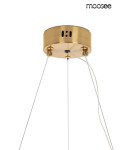 Glamour pendant lamps - MOOSEE FLORENS 80 gold pendant lamp (MSE010100364) - product 5