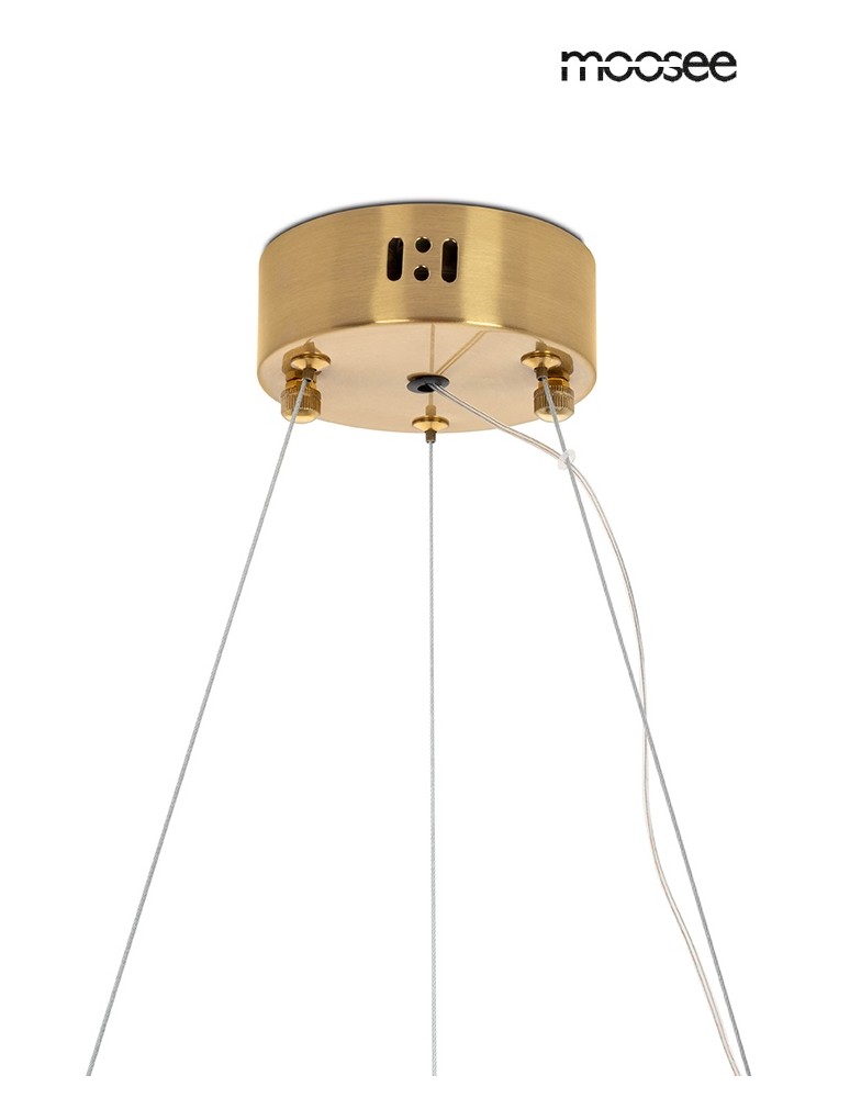 Glamour pendant lamps - MOOSEE FLORENS 80 gold pendant lamp (MSE010100364) - product kolory-swiatla.pl 5