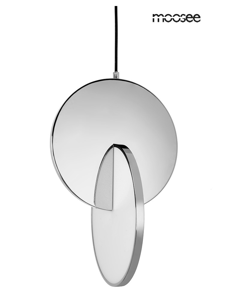 Designer pendant lamps - MOOSEE DISCO silver pendant lamp (MSE010100369) - product kolory-swiatla.pl 1