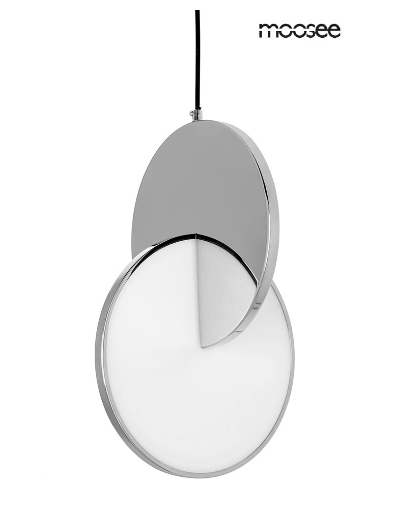 Designer pendant lamps - MOOSEE DISCO silver pendant lamp (MSE010100369) - product kolory-swiatla.pl 2