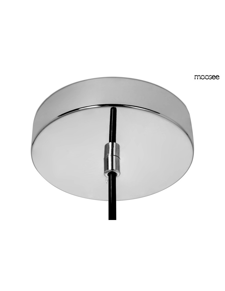 Designer pendant lamps - MOOSEE DISCO silver pendant lamp (MSE010100369) - product kolory-swiatla.pl 6