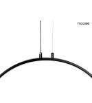 Pendant lamps circles - MOOSEE CIRCULO 60 pendant lamp black (MSE010100372) - product 3