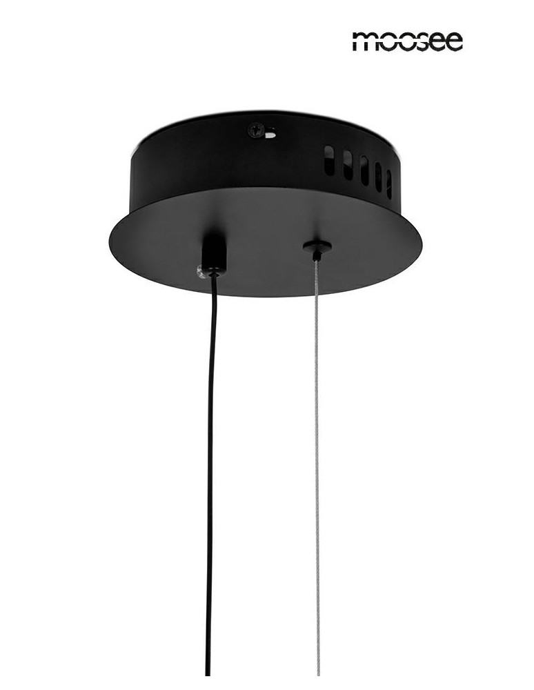 Pendant lamps circles - MOOSEE CIRCULO 60 pendant lamp black (MSE010100372) - product kolory-swiatla.pl 5