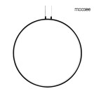 Pendant lamps circles - MOOSEE CIRCULO 80 pendant lamp black (MSE010100373) - product 1