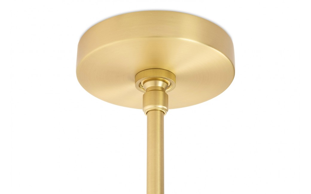 King Home Lampa wisząca PLANETARIO 15 GOLD złota - klosze szronione (MD10230G-15.BRASS)