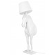 King Home Lampa podłogowa KOŃ HORSE STAND M biała - włókno szklane (JB001L.WHITE)
