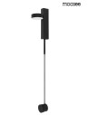 Moosee MOOSEE lampa ścienna CLARID BLACK czarna (MSE010400207)