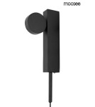 Wall lamps for bedrooms - Moosee MOOSEE CLARID BLACK wall lamp black (MSE010400207) - product 8