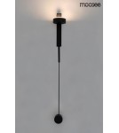 Wall lamps for bedrooms - Moosee MOOSEE CLARID BLACK wall lamp black (MSE010400207) - product 10