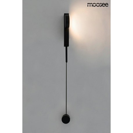 Moosee MOOSEE lampa ścienna CLARID BLACK czarna (MSE010400207)