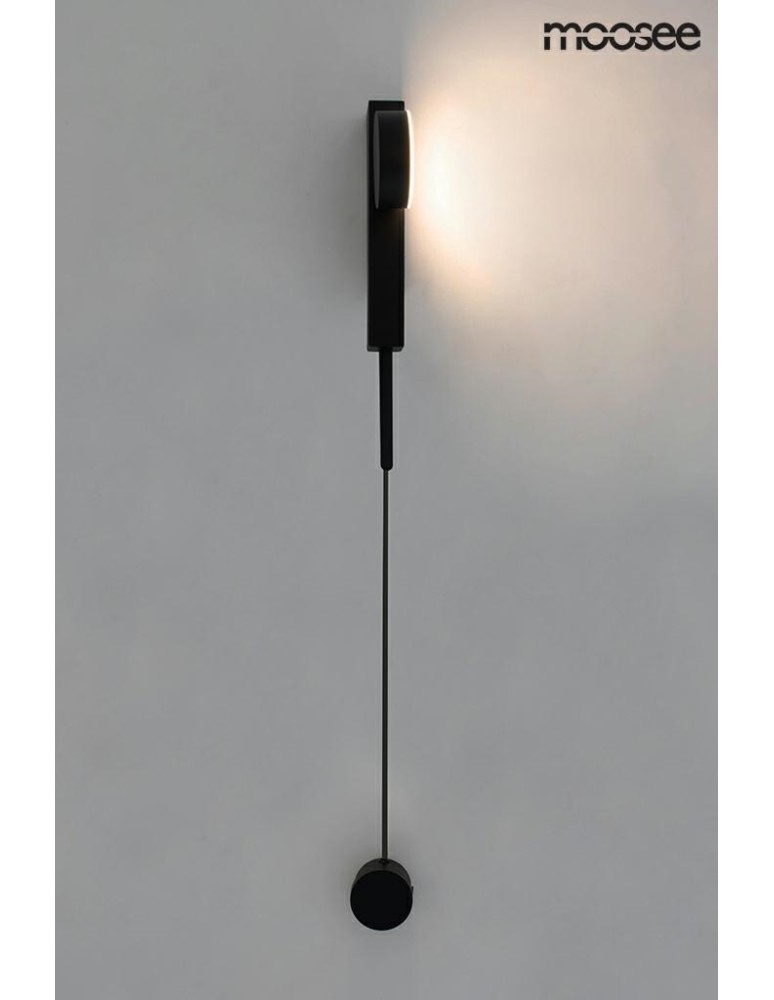 Wall lamps for bedrooms - Moosee MOOSEE CLARID BLACK wall lamp black (MSE010400207) - product kolory-swiatla.pl 11
