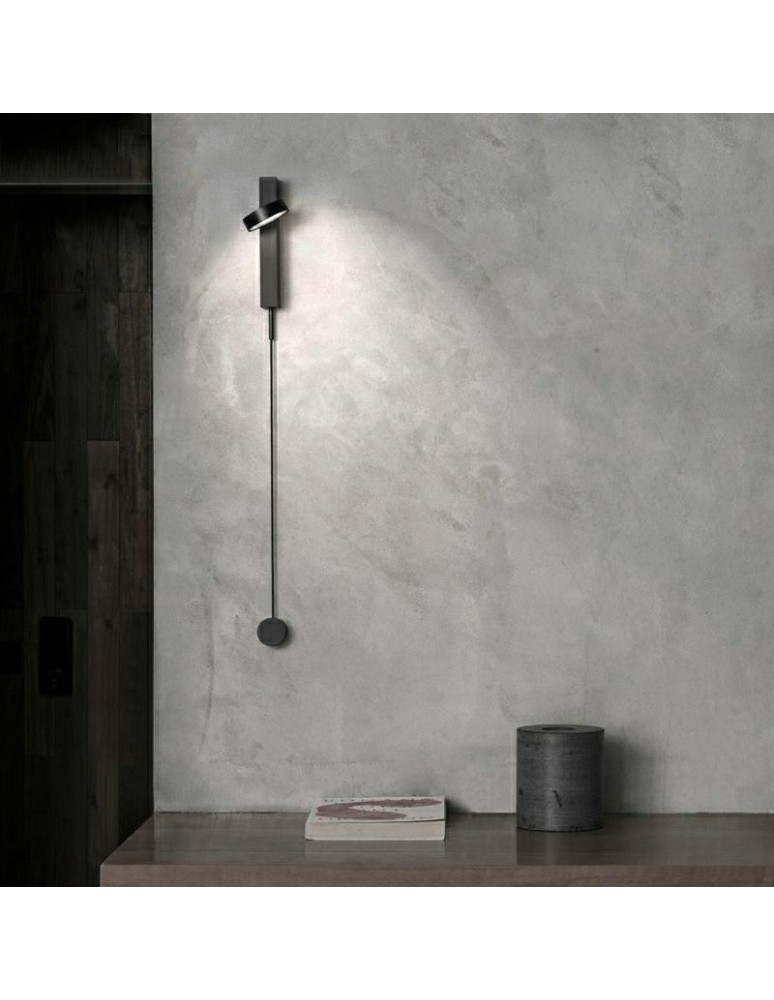 Wall lamps for bedrooms - Moosee MOOSEE CLARID BLACK wall lamp black (MSE010400207) - product kolory-swiatla.pl 12