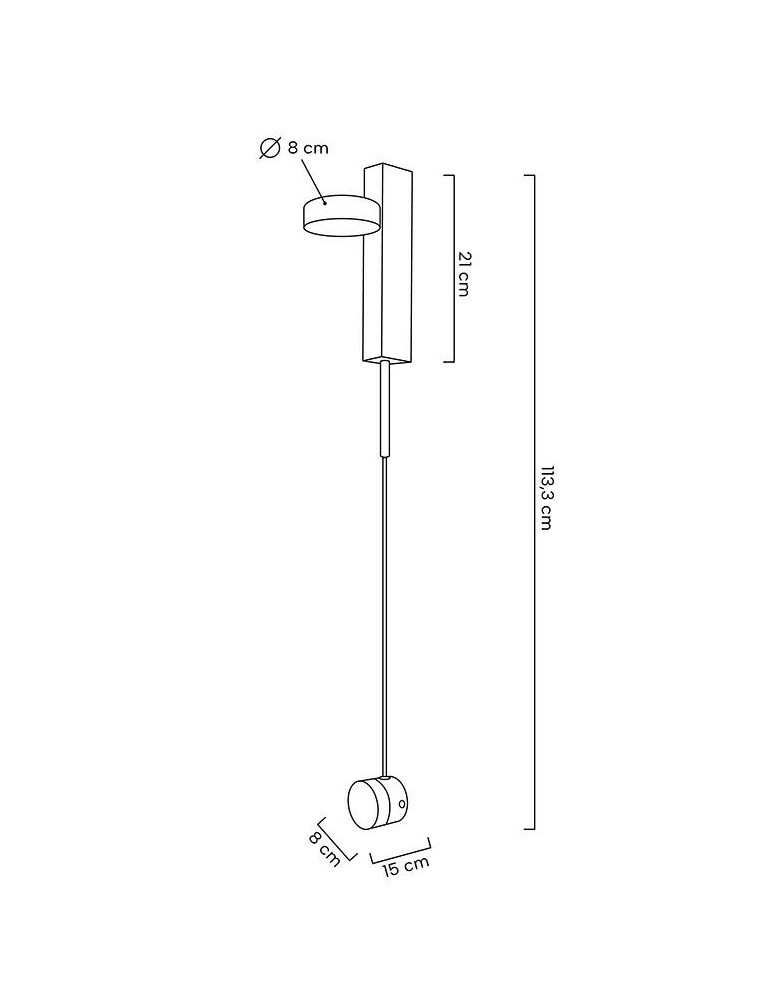 Wall lamps for bedrooms - Moosee MOOSEE CLARID BLACK wall lamp black (MSE010400207) - product kolory-swiatla.pl 14