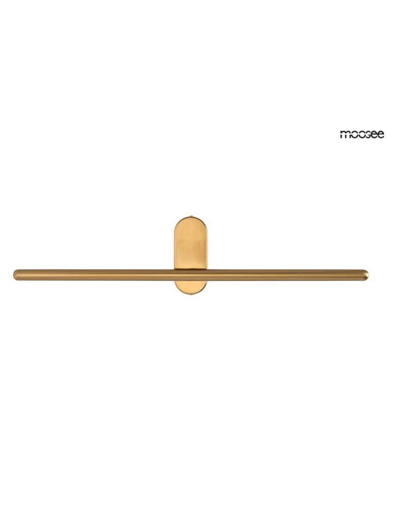 Designer wall lamps - Moosee MOOSEE TOBIA gold wall lamp (MSE010400212) - product kolory-swiatla.pl 1