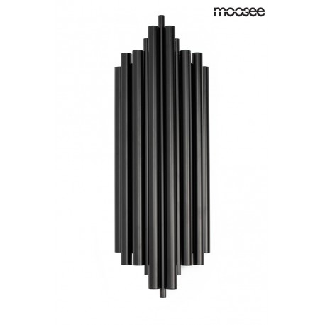 Moosee MOOSEE lampa ścienna HARMONIC BLACK czarna (MSE010400217)