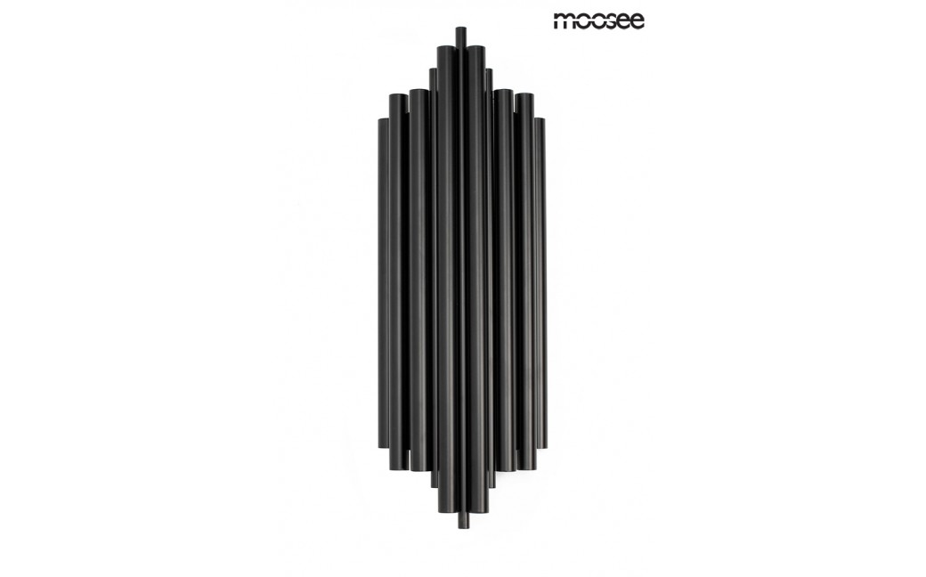 Moosee MOOSEE lampa ścienna HARMONIC BLACK czarna (MSE010400217)