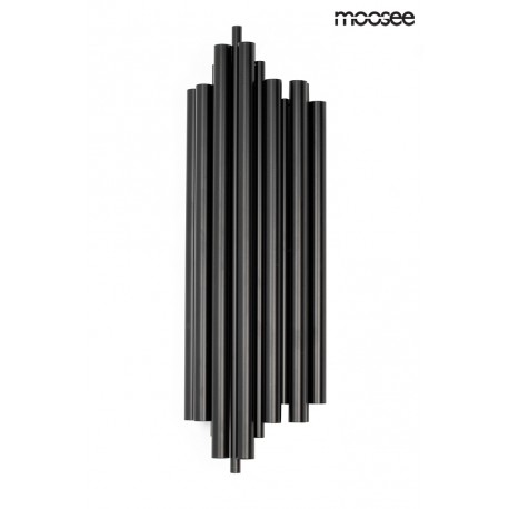 Moosee MOOSEE lampa ścienna HARMONIC BLACK czarna (MSE010400217)