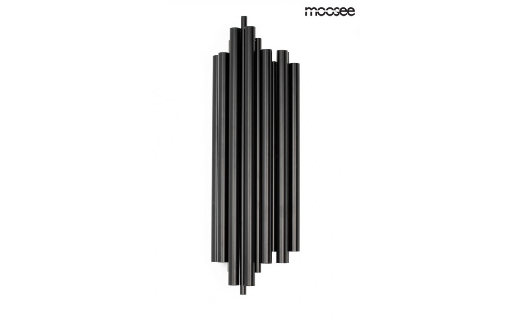 Moosee MOOSEE lampa ścienna HARMONIC BLACK czarna (MSE010400217)