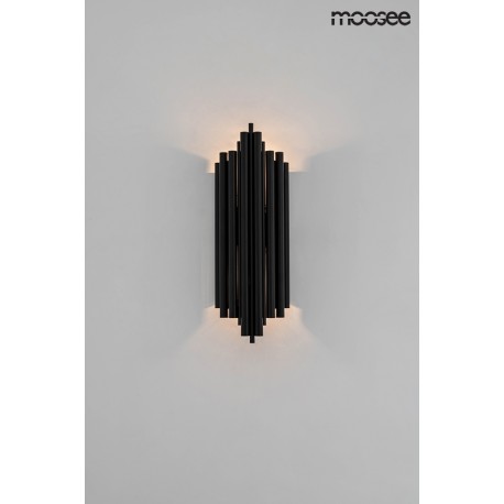 Moosee MOOSEE lampa ścienna HARMONIC BLACK czarna (MSE010400217)