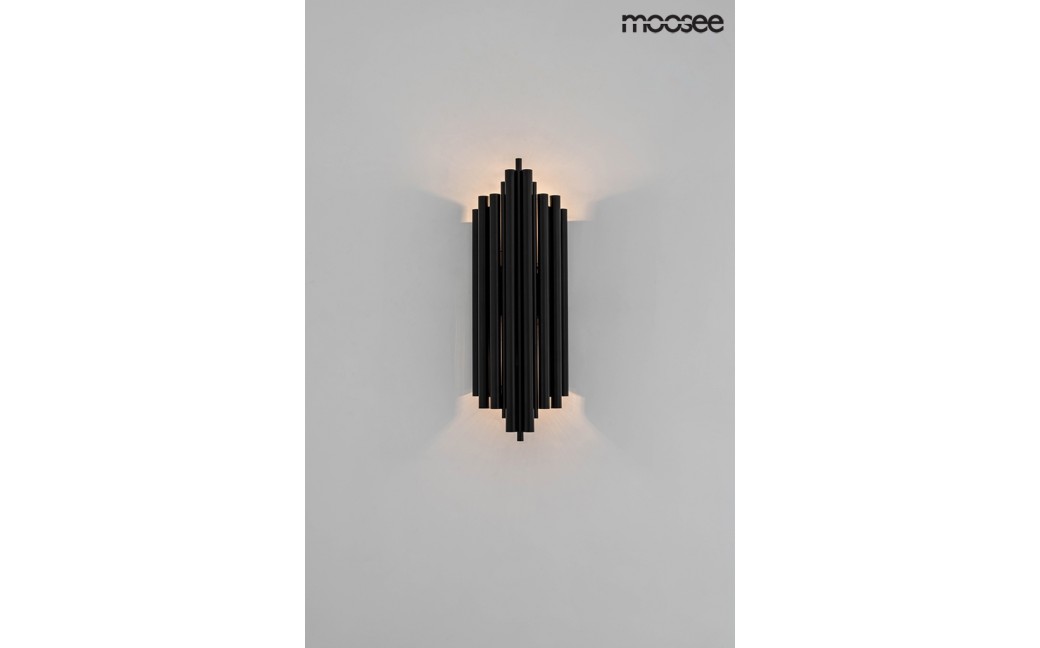 Moosee MOOSEE lampa ścienna HARMONIC BLACK czarna (MSE010400217)