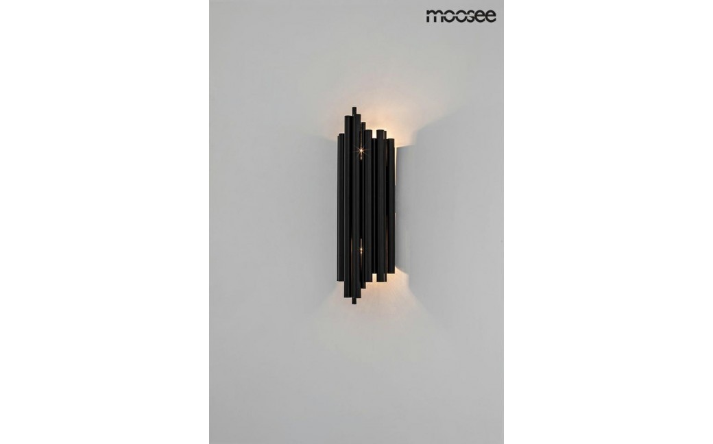 Moosee MOOSEE lampa ścienna HARMONIC BLACK czarna (MSE010400217)