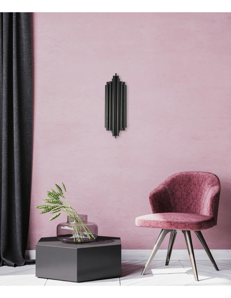 Wall lamps - Moosee MOOSEE HARMONIC BLACK wall lamp black (MSE010400217) - product kolory-swiatla.pl 10