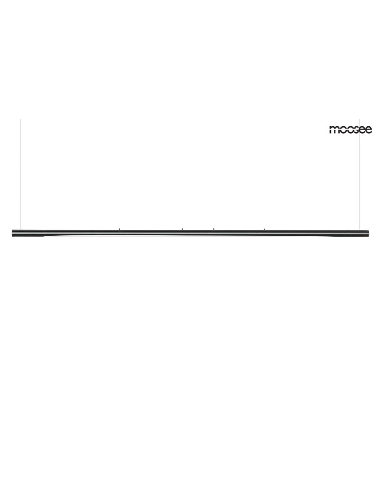 Moosee MOOSEE pendant lamp LAVA black / amber (MSE020100170)
