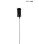 Pendant lamps - Moosee MOOSEE pendant lamp LAVA black / amber (MSE020100170) - product 7