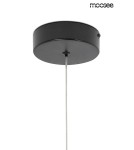 Pendant lamps - Moosee MOOSEE pendant lamp LAVA black / amber (MSE020100170) - product 8