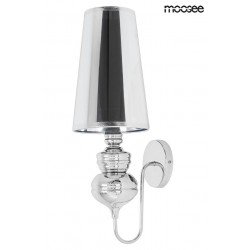 MOOSEE lampa ścienna QUEEN 20 srebrna (MSE010100229)