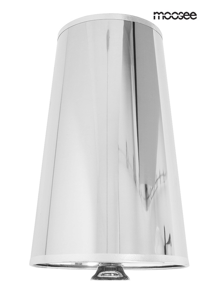 Wall lamps - MOOSEE QUEEN 20 silver wall lamp (MSE010100229) - product kolory-swiatla.pl 4