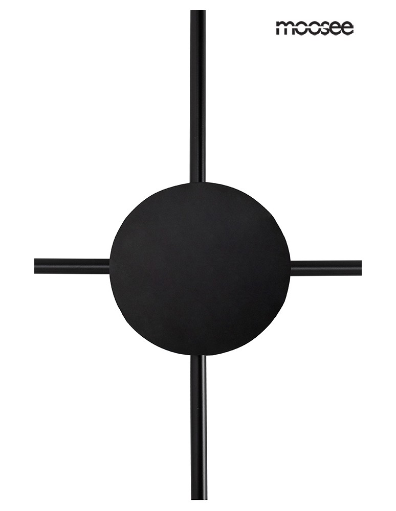 Designer wall lamps - MOOSEE SHADOW 4 wall lamp black (MSE010100245) - product kolory-swiatla.pl 3