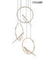 MOOSEE BIRD DISC gold pendant lamp (MSE010100294)