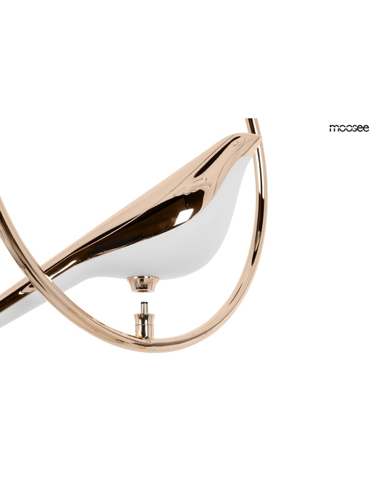 Designer pendant lamps - MOOSEE BIRD DISC gold pendant lamp (MSE010100294) - product kolory-swiatla.pl 4
