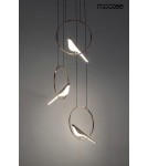 Designer pendant lamps - MOOSEE BIRD DISC gold pendant lamp (MSE010100294) - product 9