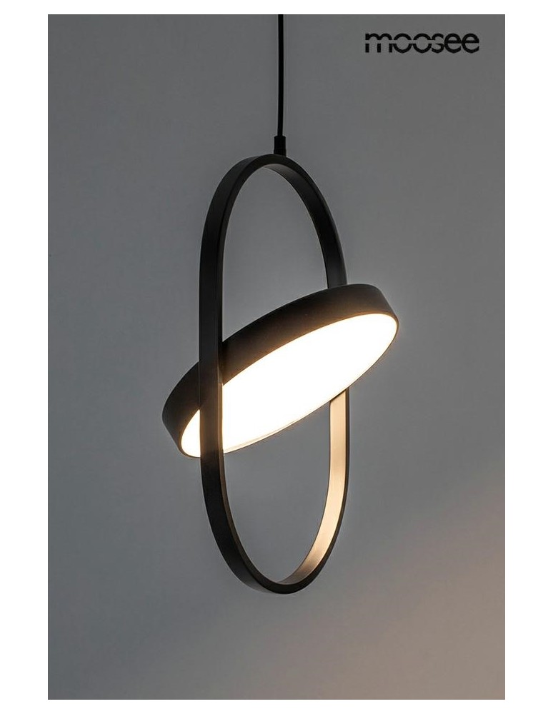 LED pendant lamps - MOOSEE SPINNER 26 pendant lamp black (MSE010100315) - product kolory-swiatla.pl 2