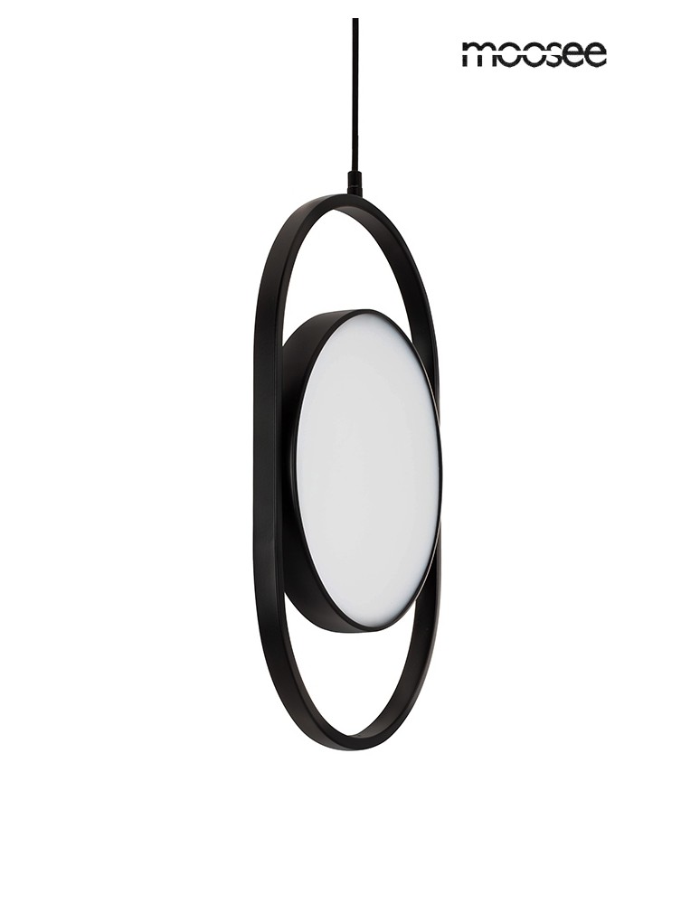 LED pendant lamps - MOOSEE SPINNER 26 pendant lamp black (MSE010100315) - product kolory-swiatla.pl 3