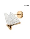 MOOSEE lampa ścienna BUTTERFLY M złota (MSE010100324)