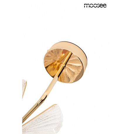 MOOSEE lampa ścienna BUTTERFLY M złota (MSE010100324)